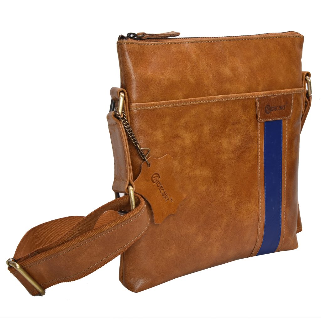 Leather Sling Stripe Bag Bulk Deal at Marketplace for Leather Goods